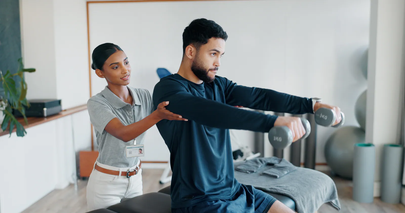 Neck mobility and recovery guidance for neck side bending mobility