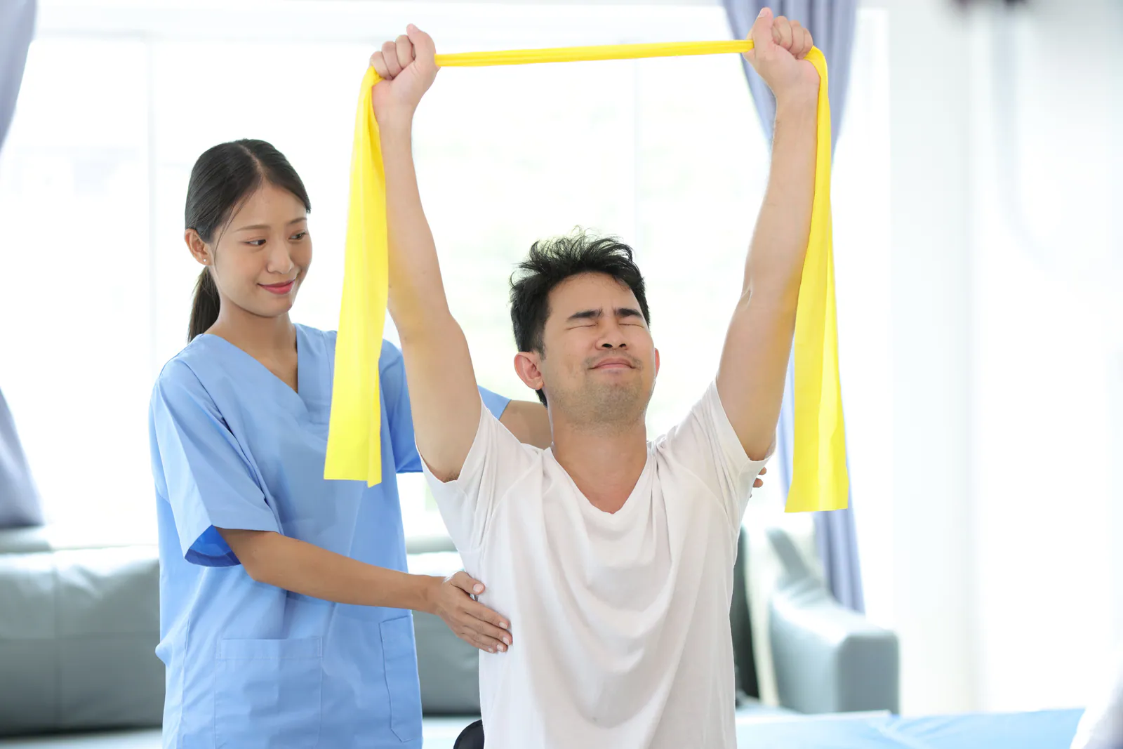 Foot and ankle recovery guidance for toe strength exercises