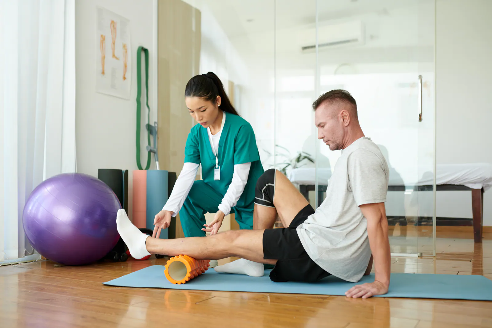 Foot and ankle recovery guidance for ankle pain red flags
