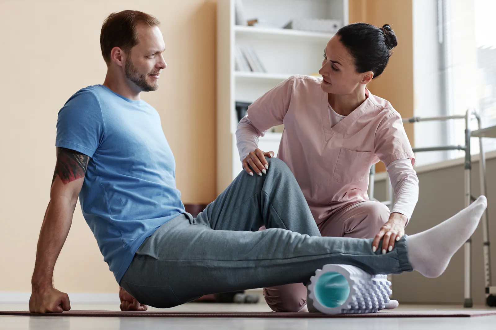 Knee recovery and movement guidance for knee pain after long car ride